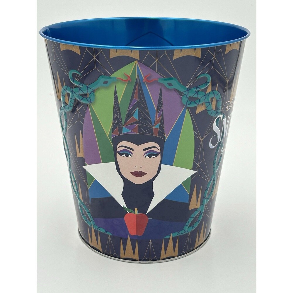 Disney Snow White Movie 2025 Cinemark Embossed Popcorn Tin Bucket, Bust Figure